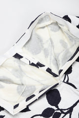 Recess Los Angeles Vintage Saks Fifth Ave Quilted Leaf Duster & Palazzo Pant Set