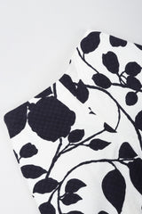 Recess Los Angeles Vintage Saks Fifth Ave Quilted Leaf Duster & Palazzo Pant Set