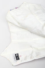 Recess Los Angeles Vintage After Five By Julie Duroché Asymmetrical Strapless Floral Party Dress