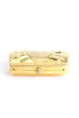 Vintage Saks Fifth Avenue Minaudiere Conch Clutch Bag top @ Recess Los Angeles