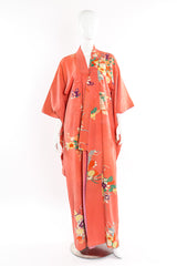 Japanese spring bouquet kimono mannequin full front arms down @recessla