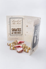 Recess Los Angeles Vintage Lunch At The Ritz Snacks Clamdigger Shell Chandelier Earrings