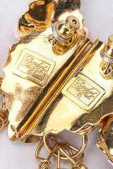 Recess Los Angeles Vintage Lunch At The Ritz Snacks Clamdigger Shell Chandelier Earrings