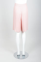 Vintage Sonia Rykiel Baby Pink Short Ensemble Back on Mannequin at Recess