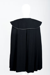 Vintage Sonia Rykiel Crepe Cape Set on mannequin back at Recess Los Angeles