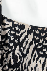 Vintage Sonia Rykiel Leaf Print Tank discoloration at neckline