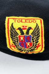 Vintage Sonia Rykiel Wool European Crest Beret badge at Recess