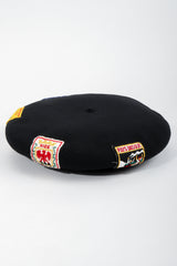 Vintage Sonia Rykiel Wool European Crest Beret at Recess