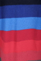 Vintage Sonia Rykiel Ombré Striped Knit Boyfriend Cardigan on Mannequin fabric at Recess