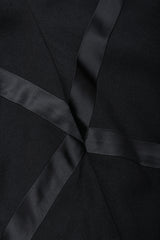 Recess Los Angeles Vintage Sonia Rykiel Minimalist 90s Bias Halter Sheath Gown