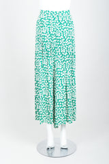 Vintage Sonia Rykiel Graphic Star Boxy Top and Pant Set Skirt Back Crop at Recess
