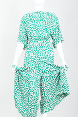 Vintage Sonia Rykiel Graphic Star Boxy Top and Pant Set Front at Recess