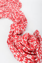 Vintage Sonia Rykiel Graphic Floral Print Wrap Top Tie at Recess