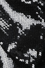 Recess Los Angeles Vintage Sophie Sitbon Liquid Sequin Longline Boyfriend Blazer