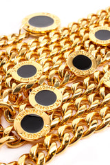 Vintage St. John Draped Enamel Coin Chain Belt at Recess Los Angeles