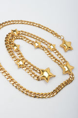 Vintage St. John Starry Draped Chain Belt at Recess Los Angeles