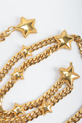 Vintage St. John Starry Draped Chain Belt, stars at Recess Los Angeles
