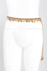 Recess Los Angeles Designer Consignment Vintage St John Floriculture Gardening Charm Chain Belt