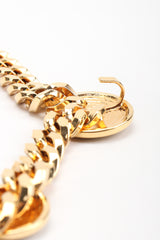 Recess Los Angeles Vintage St John Draped Enamel Logo Chain Belt