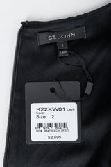 St. John label on black with original tags