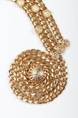 Recess Los Angeles Vintage St. John Chunky Triple-Strand Chain Belt