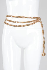 Recess Los Angeles Vintage St. John Chunky Triple-Strand Chain Belt