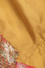 Recess Los Angeles Vintage Stanley Platos Metallic Paisley Lamé Cocktail Dress