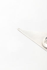 Recess Los Angeles Vintage Stephen Dwek Moderne Sterling Silver Lightning Bolt Earrings