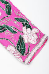 Recess Los Angeles Vintage Stephen Yearick Beaded Palm Beach Spring Colony Hotel Jacket