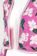 Recess Los Angeles Vintage Stephen Yearick Beaded Palm Beach Spring Colony Hotel Jacket