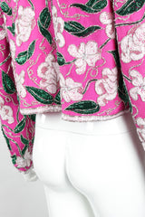 Recess Los Angeles Vintage Stephen Yearick Beaded Palm Beach Spring Colony Hotel Jacket