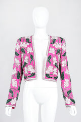 Recess Los Angeles Vintage Stephen Yearick Beaded Palm Beach Spring Colony Hotel Jacket