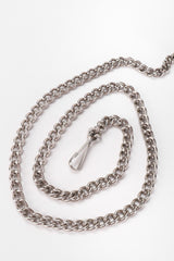 Recess Los Angeles Vintage Unsigned Leather Collar Harness Hardware Chain Belt