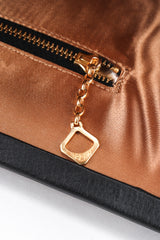 Recess Designer Consignment Vintage Style By Art Holzman Studded Red Leather Baguette Bag Los Angeles Resale