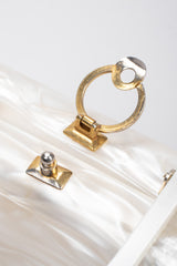 Recess Los Angeles Vintage Stylecraft Pearl Swirl Lucite Box Bag