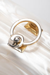 Recess Los Angeles Vintage Stylecraft Pearl Swirl Lucite Box Bag