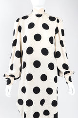 Scalloped Dot Dress