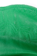 Vintage The Showman Suede Fringe Chaps inner leather lining detail @ Recess LA