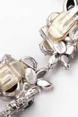 Recess Los Angeles Vintage The Show Must Go On Crystal Waterfall Fringe Chandelier Drop Earrings