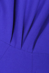 Recess Los Angeles Vintage Thierry Mugler Architectural Jacket Wrap Skirt Suit Set Fins Fitted Waist Violet Purple