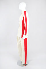 Recess Los Angeles Vintage Thierry Mugler Showman Contrast Jacket & Pant Suit Set