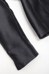 Recess Los Angeles Vintage Thierry Mugler Contoured Silk Peplum Jacket & Skirt Suit Set