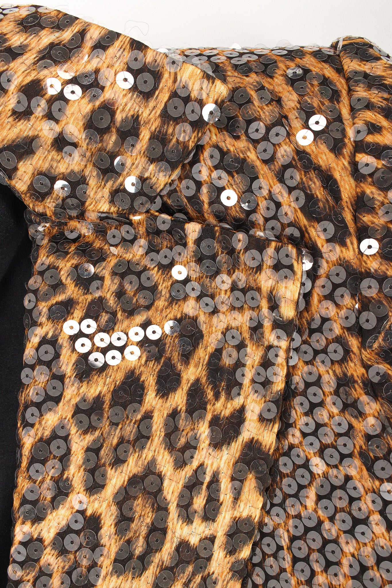Vintage Travilla Sequin Leopard Print Blazer sequins/leopard print @ Recess Los Angeles