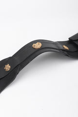 Recess Los Angeles Vintage Ugo Correani Leather Chain Holster Corset Belt