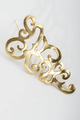 Vintage Ugo Correani Baroque Matte Swirl Brooch at Recess Los Angeles