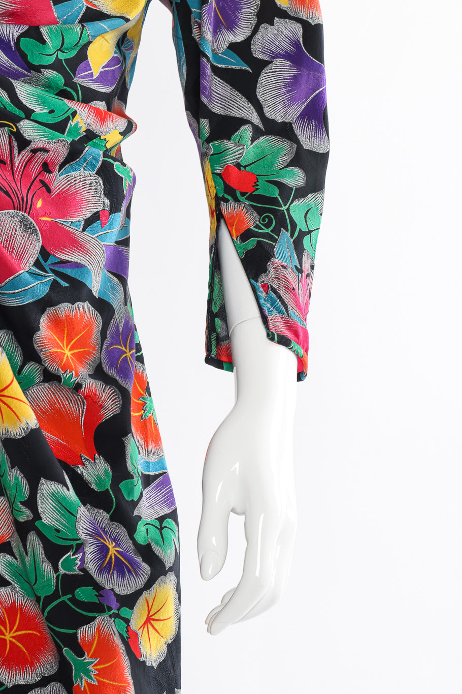 Parallèle Tropical Drape Dress Zipper Sleeve @recessla