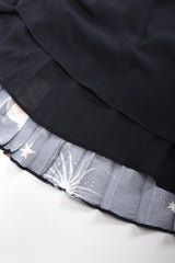 Recess Los Angeles Vintage Valentino Cosmic Astrological Pleated Cocktail Dress