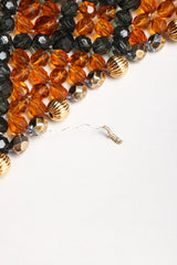 Recess Los Angeles Vintage Valentino Multi-Strand Beaded Collar Necklace