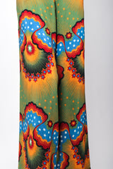 Recess Los Angeles Vintage Valentino Stars Stripes Palazzo Silk Wide Leg Pants