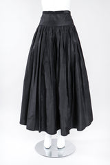 Recess Los Angeles Designer Consignment Resale Recycle Vintage Valentino Taffeta Palazzo Skirt Pant